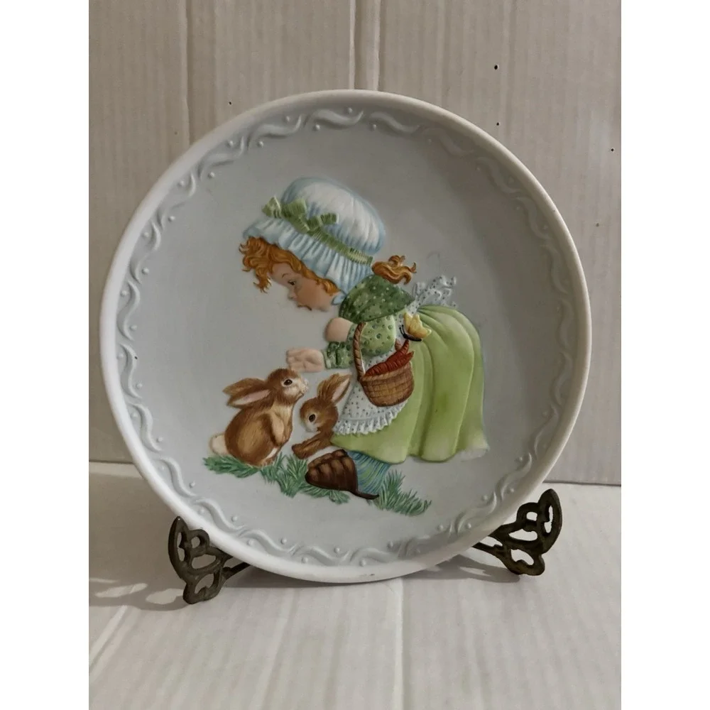 Cobblestone Kids Collector Plate  1982 